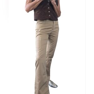 BDG Urban Outfitters Khaki Utility Cargo Pants Women’s 0 Straight Leg Workwear